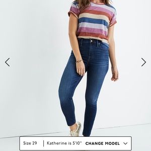 Madewell High Rise Skinny 26